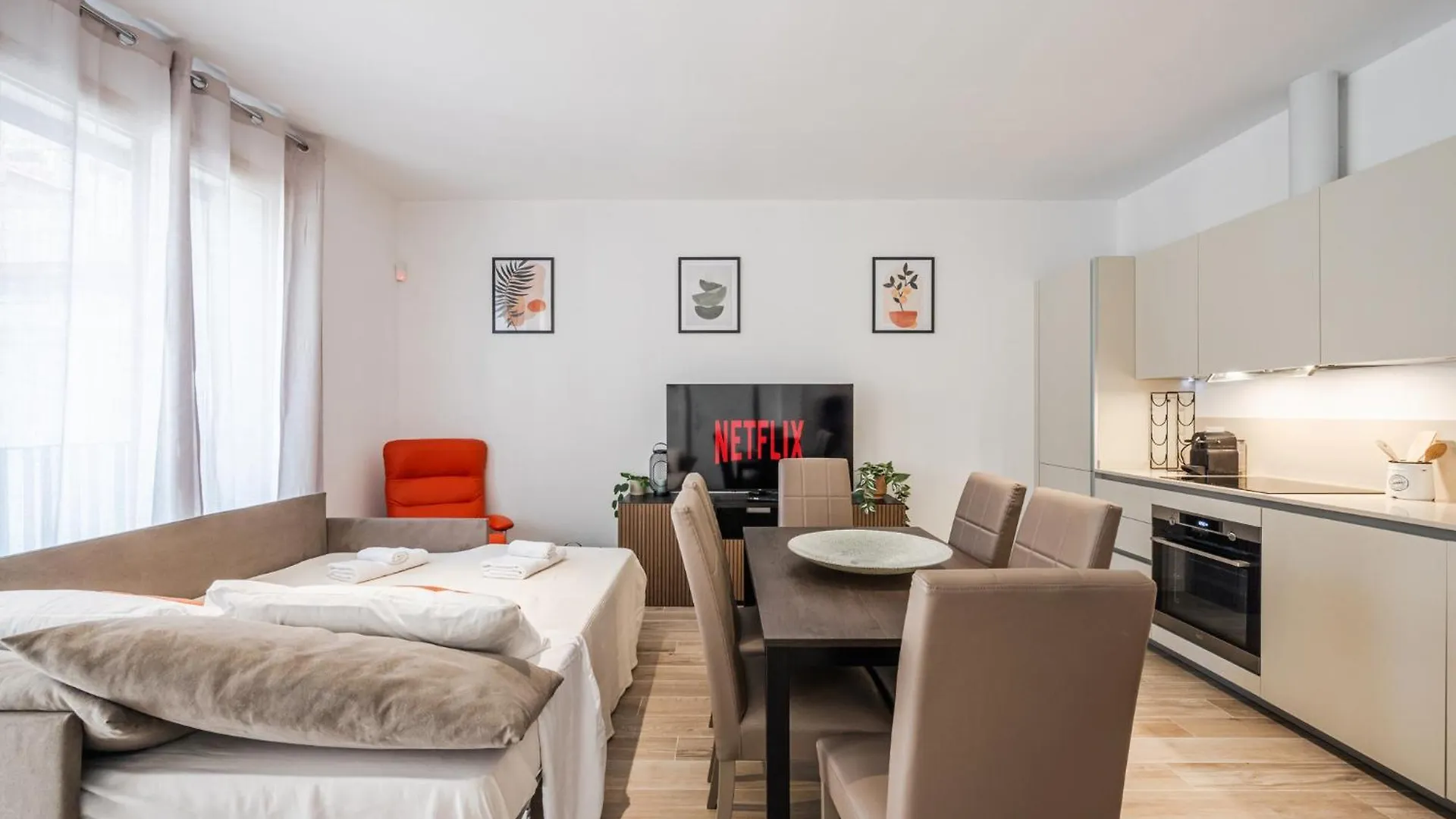 Moderno Appartamento Con Terrazza & Palestra Mailand Italien